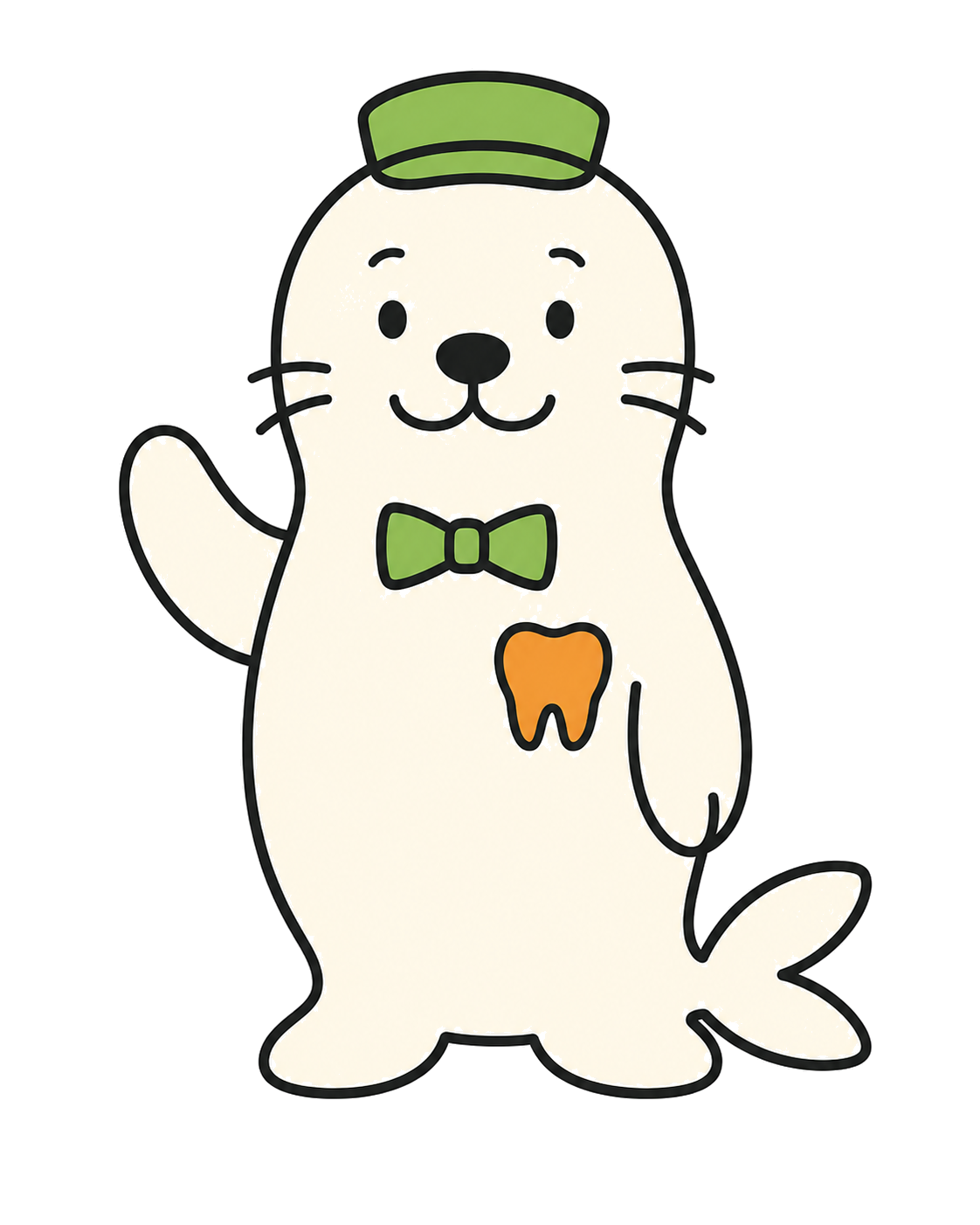 マスコットキャラがお出迎え